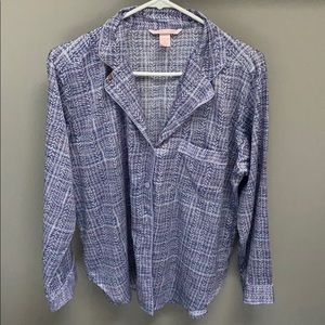 Victoria’s Secret Pajama Set Polyester